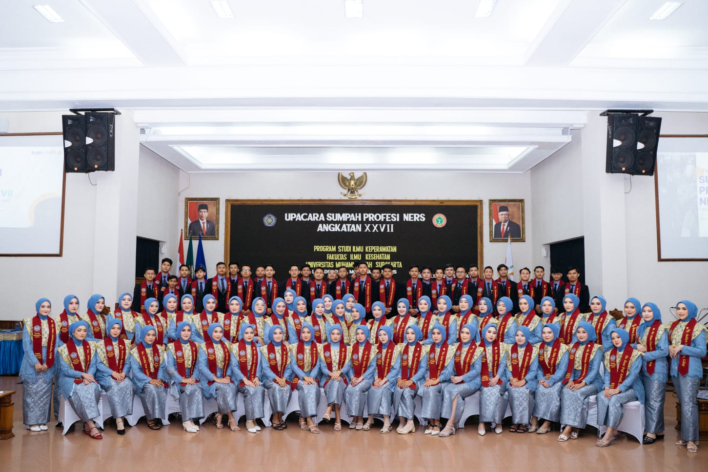 Read more about the article Selamat Ners: Upacara Sumpah Profesi Ners Angkatan XXVII UMS