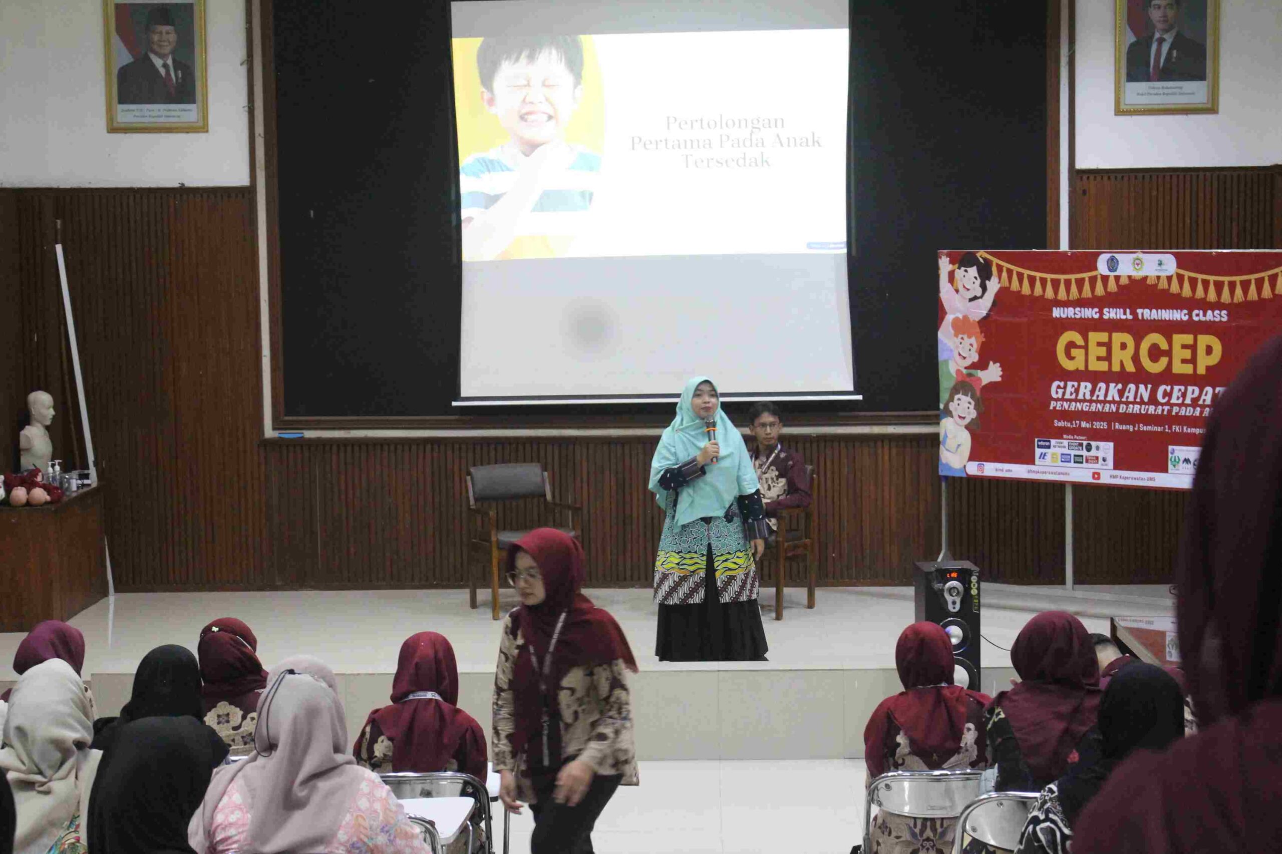 You are currently viewing Nursing Skill Training Class “GERCEP”: Gerakan Cepat Penanganan Darurat Pada Anak