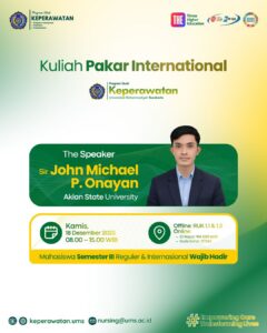 Read more about the article Kuliah Pakar Internasional: The Speaker Sir John Michael P. Onayan