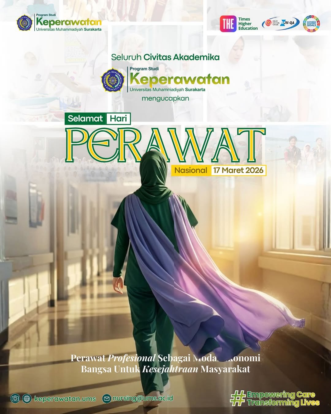Read more about the article Peringati Hari Perawat Nasional ke-52, Keperawatan UMS Apresiasi Dedikasi Perawat Indonesia