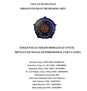 Read more about the article EFEKTIVITAS TERAPI MODALITAS PSIKOSOSIAL UNTUK MENINGKATKAN KONDISI PSIKOSOSIAL LANJUT USIA