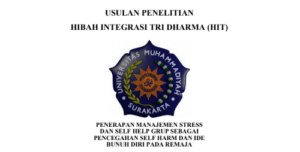 Read more about the article PENERAPAN MANAJEMEN STRESS DAN SELF HELP GRUP SEBAGAI PENCEGAHAN SELF HARM DAN IDE BUNUH DIRI PADA REMAJA