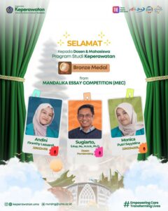 Read more about the article Kolaborasi Dosen dan Mahasiswa Keperawatan UMS Raih Bronze Medal di Mandalika Essay Competition